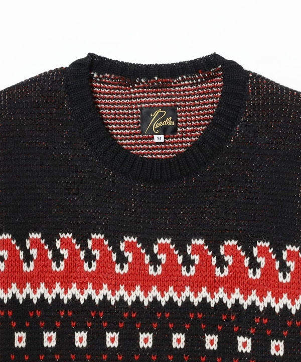 BEAMS（ビームス）NEEDLES / Crew Neck Sweater - Tirolian（トップス