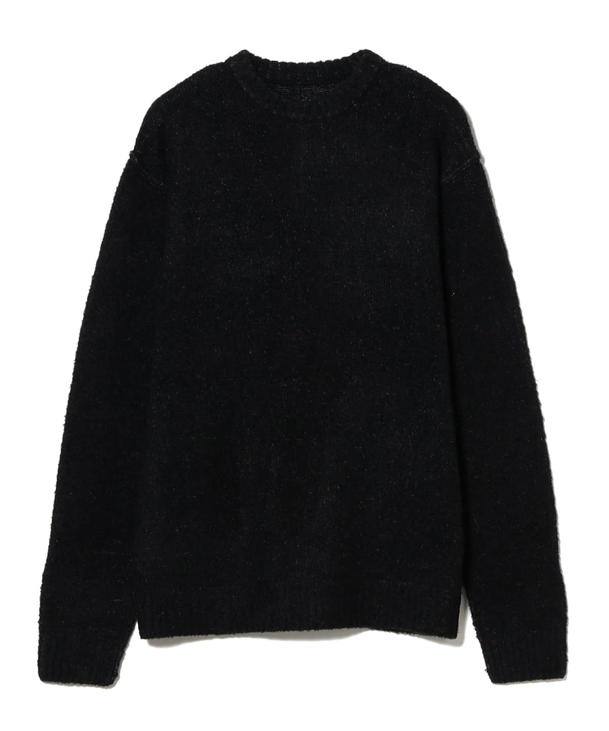 WELLDER ウェルダー / Crew Neck Knit トップス MEN BLACK 3 WELLDER ウェルダー / Crew Neck Knit トップス MEN BLACK 3