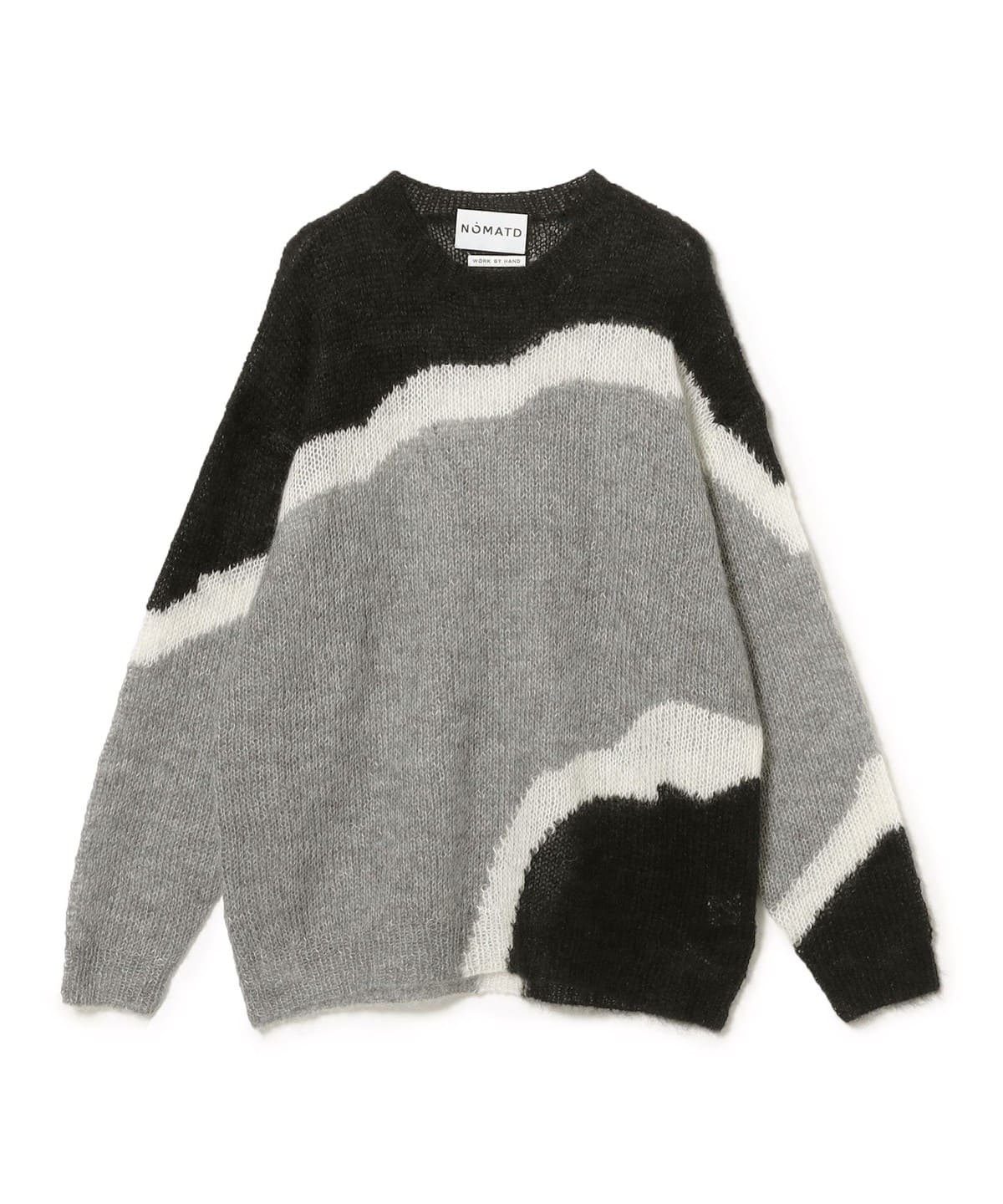 NOMA t. d. ノーマティーディー / Hand Knitted Mohair Sweater トップス MEN Black 2 NOMA t. d. ノーマティーディー / Hand Knitted Mohair Sweater トップス MEN Black 2