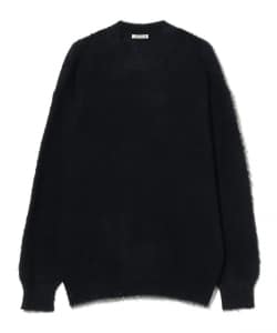 ▲AURALEE / BRUSHED WOOL CASHMERE SILK KNIT P/O