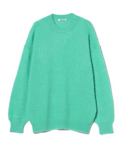 ▲AURALEE / BRUSHED WOOL CASHMERE SILK KNIT P/O