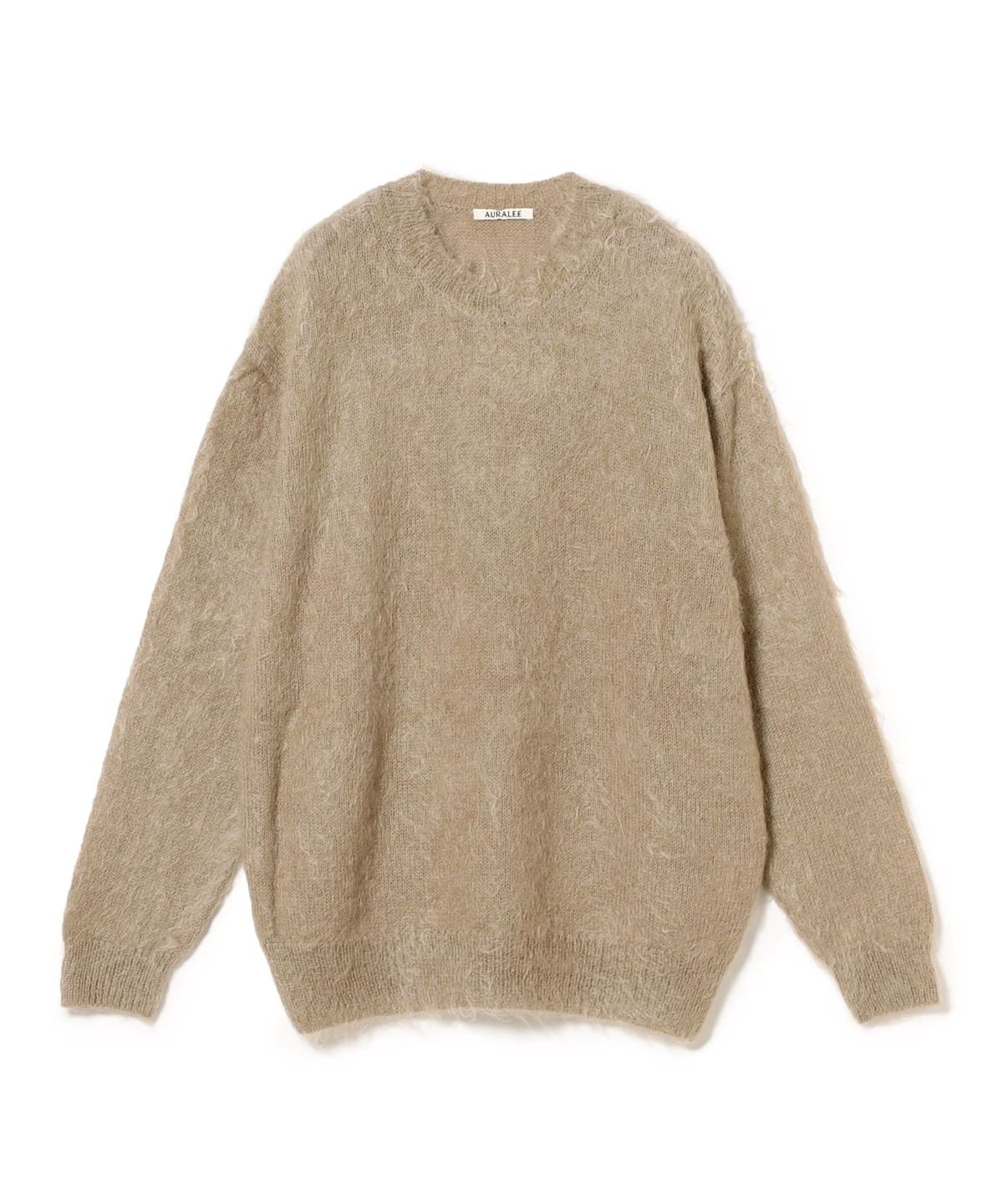 BEAMS（ビームス）AURALEE / BRUSHED SUPER KID MOHAIR KNIT P/O（トップス ニット ・セーター）通販｜BEAMS