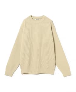 ▲AURALEE / SUPER FINE WOOL RIB KNIT P/O