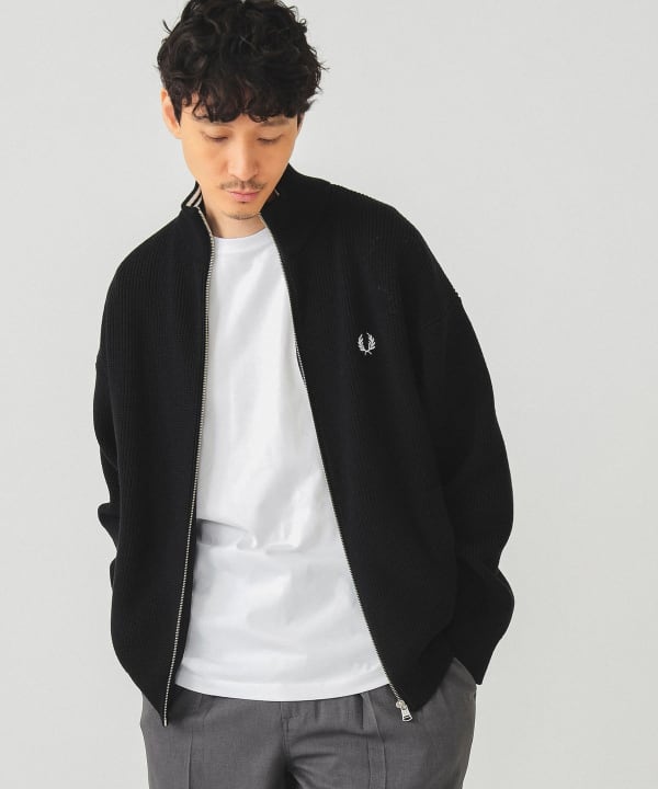 BEAMS（ビームス）【別注】FRED PERRY / ドライバーズニット（トップス ニット・セーター）通販｜BEAMS