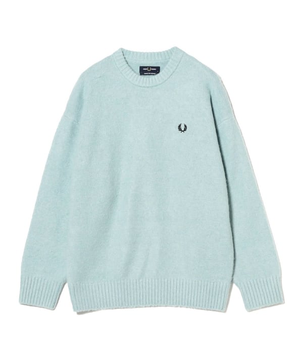 BEAMS（ビームス）【別注】FRED PERRY / フラッフィ クルーネックニット（トップス ニット・セーター）通販｜BEAMS