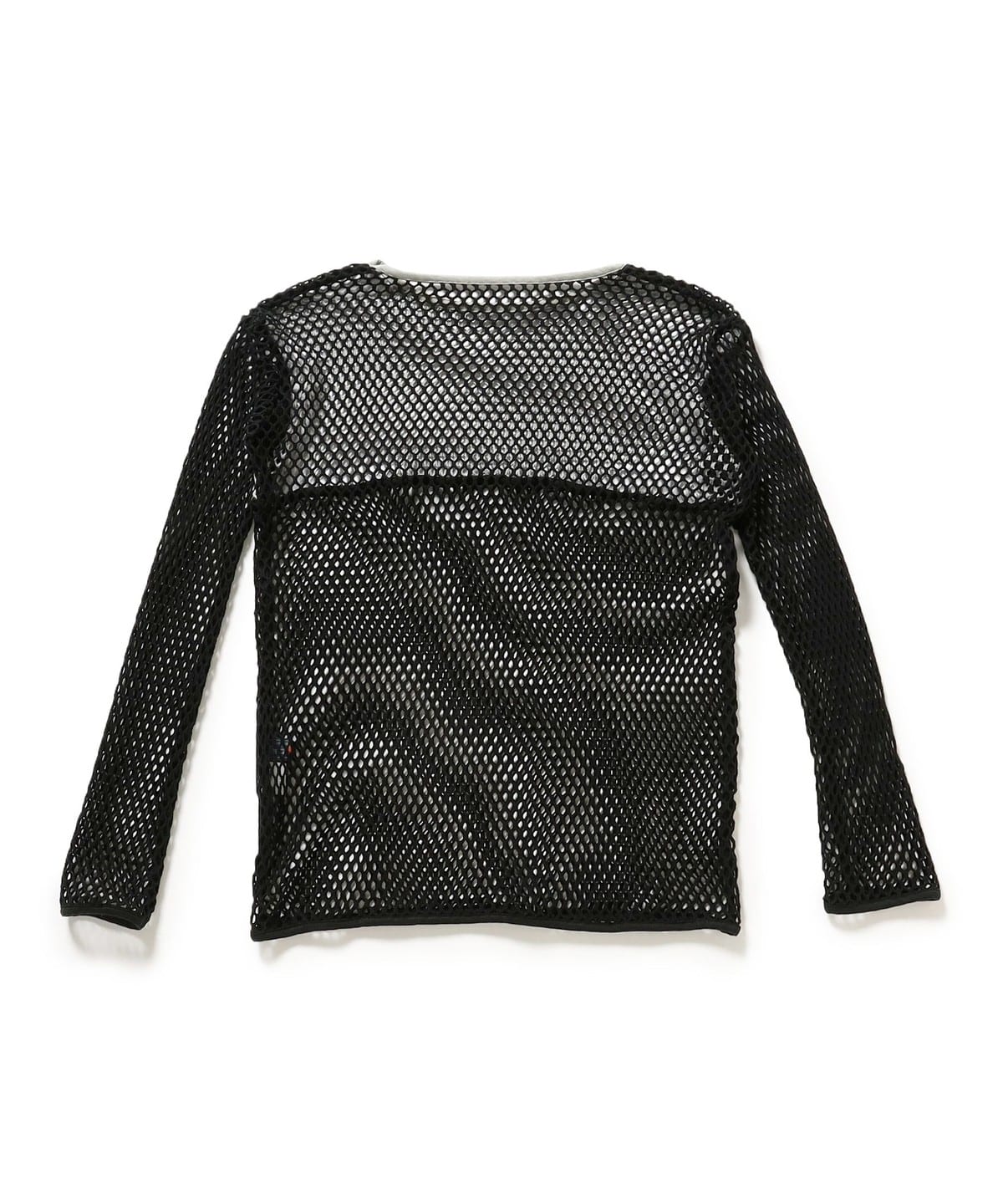 BEAMS（ビームス）blackmeans / cotton mesh long sleeve T