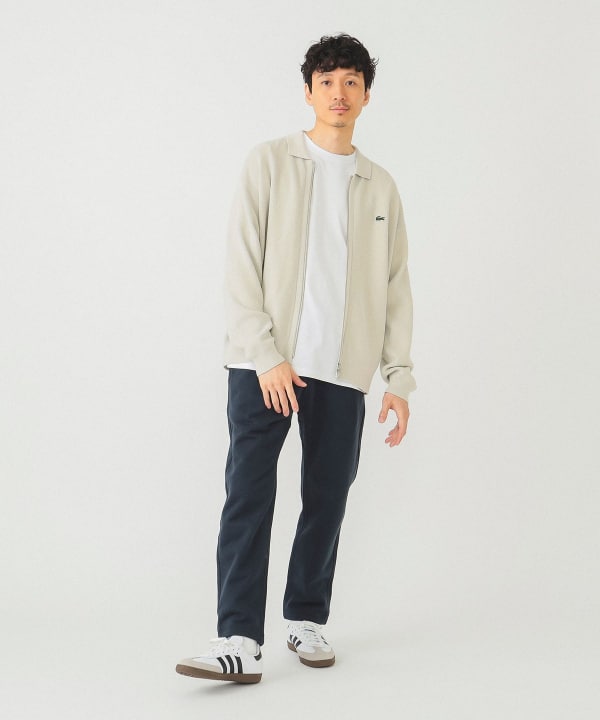 BEAMS（ビームス）【別注】LACOSTE / ニット ジップ カーディガン（トップス ニット・セーター）通販｜BEAMS