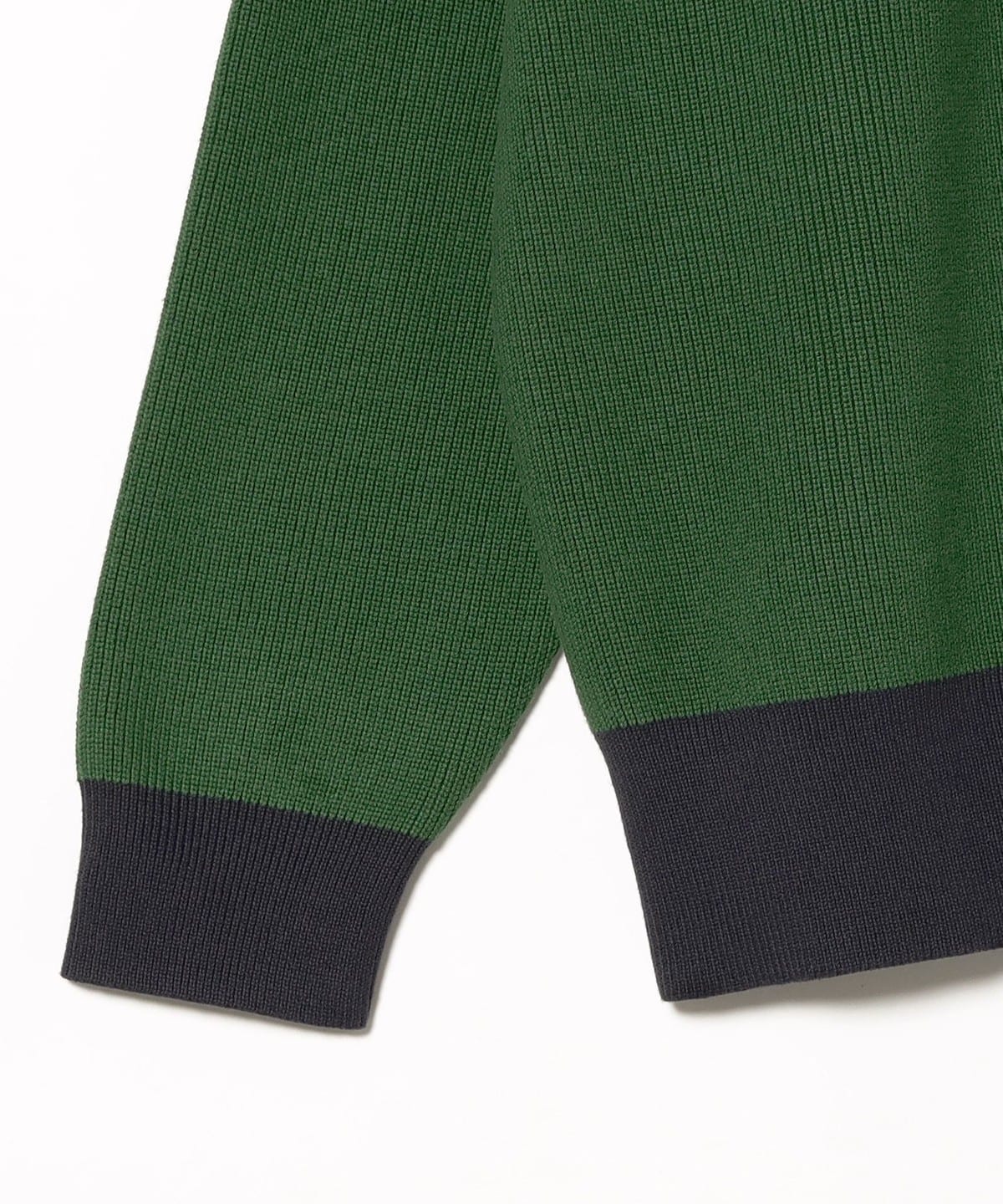 BEAMS（ビームス）【別注】LACOSTE / ジップアップ ニット