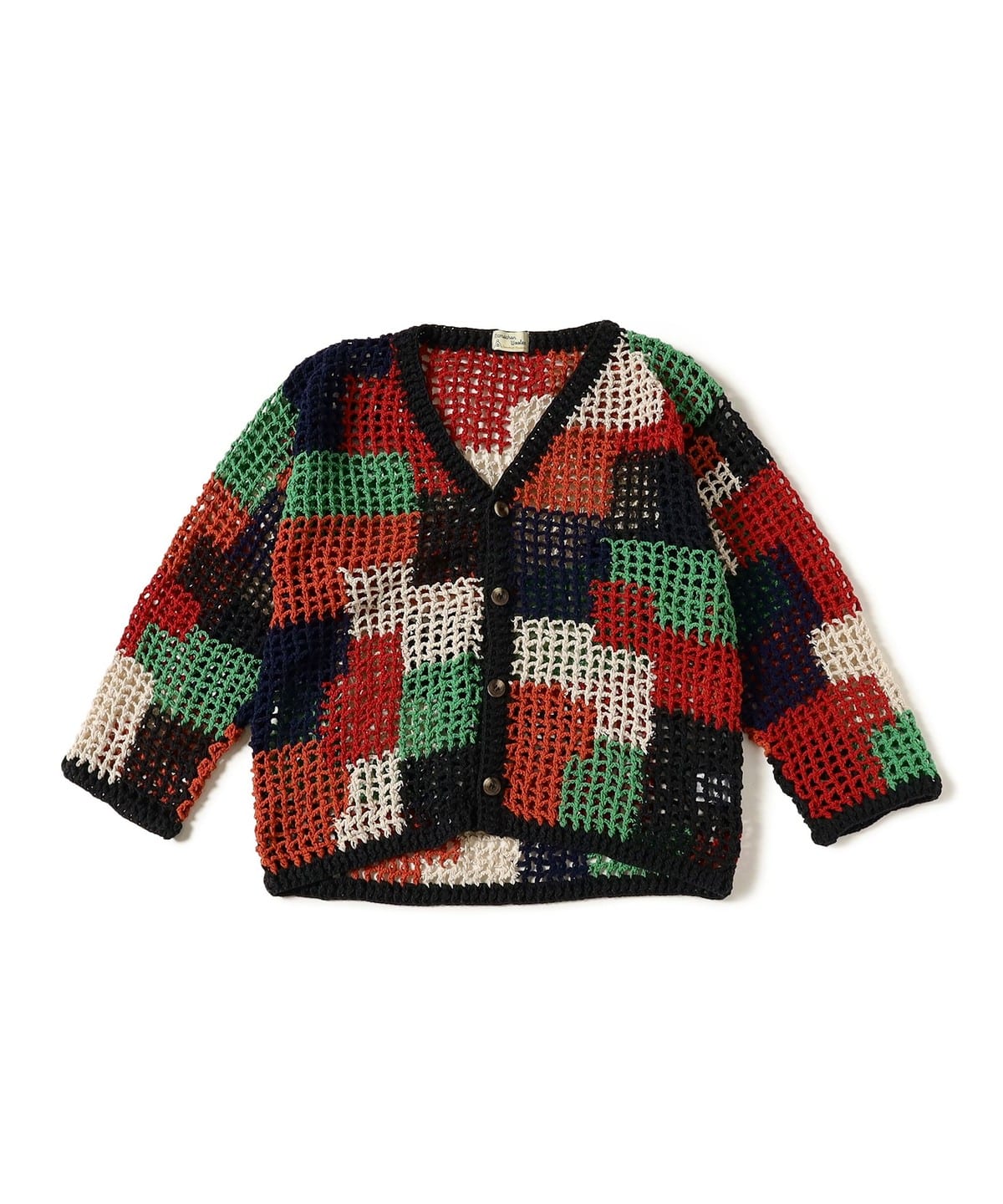 MacMahon Knitting Mills マクマホン ニッティング ミルズ / Crochet Cardigan - Square トップス MEN MIX ONE SIZE MacMahon Knitting Mills マクマホン ニッティング ミルズ / Crochet Cardigan - Square トップス MEN MIX ONE SIZE