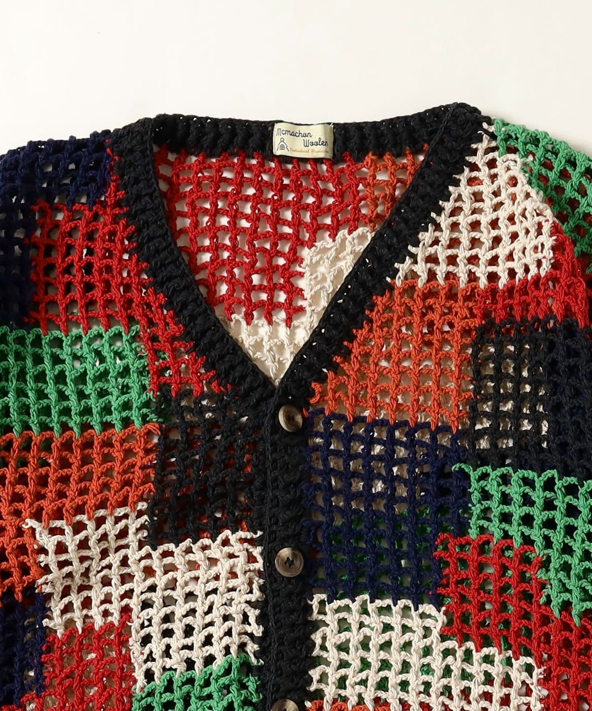 BEAMS（ビームス）MacMahon Knitting Mills / Crochet Cardigan
