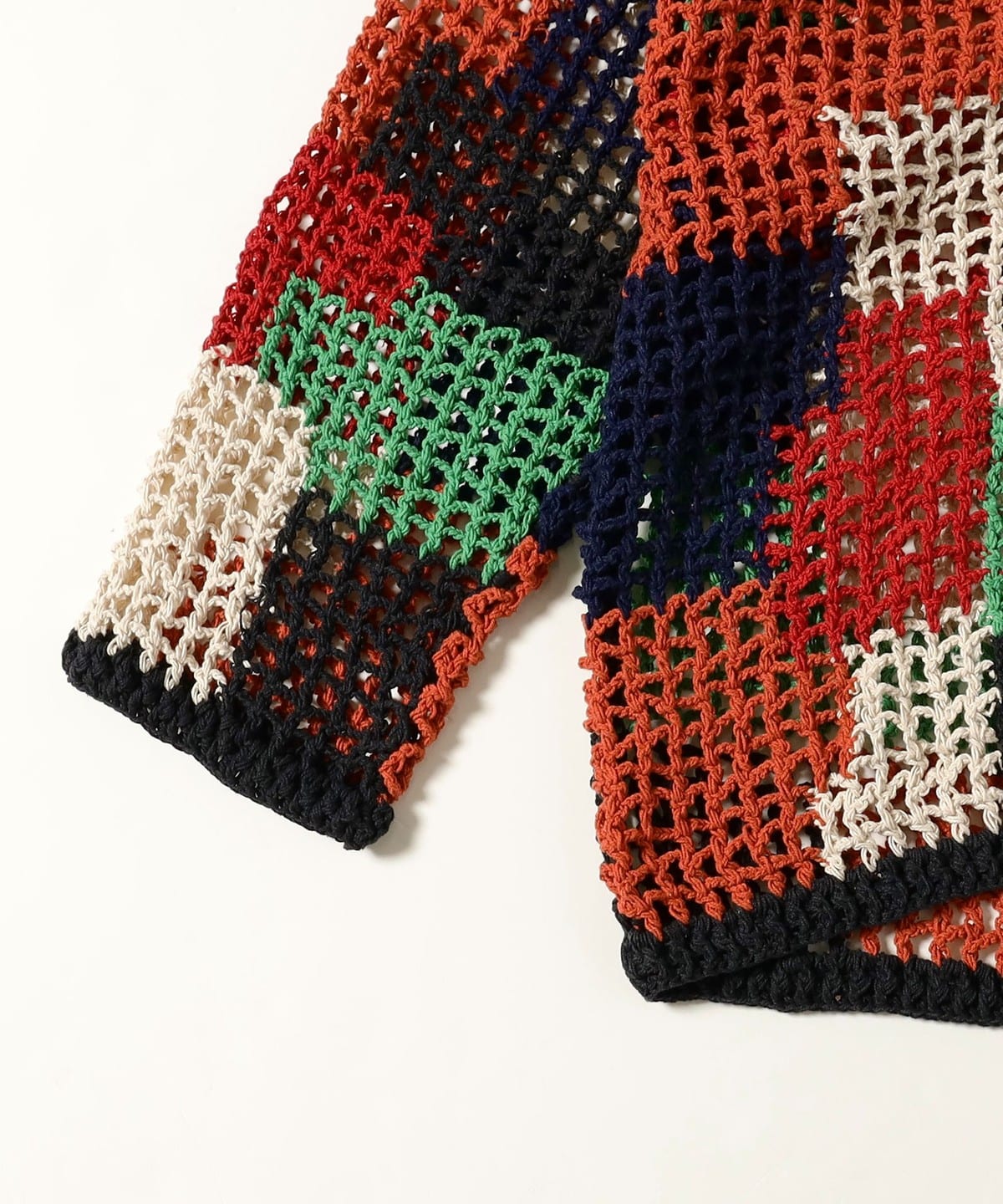 BEAMS(ビームス)MacMahon Knitting Mills / Crochet Cardigan BEAMS(ビームス)MacMahon Knitting Mills / Crochet Cardigan