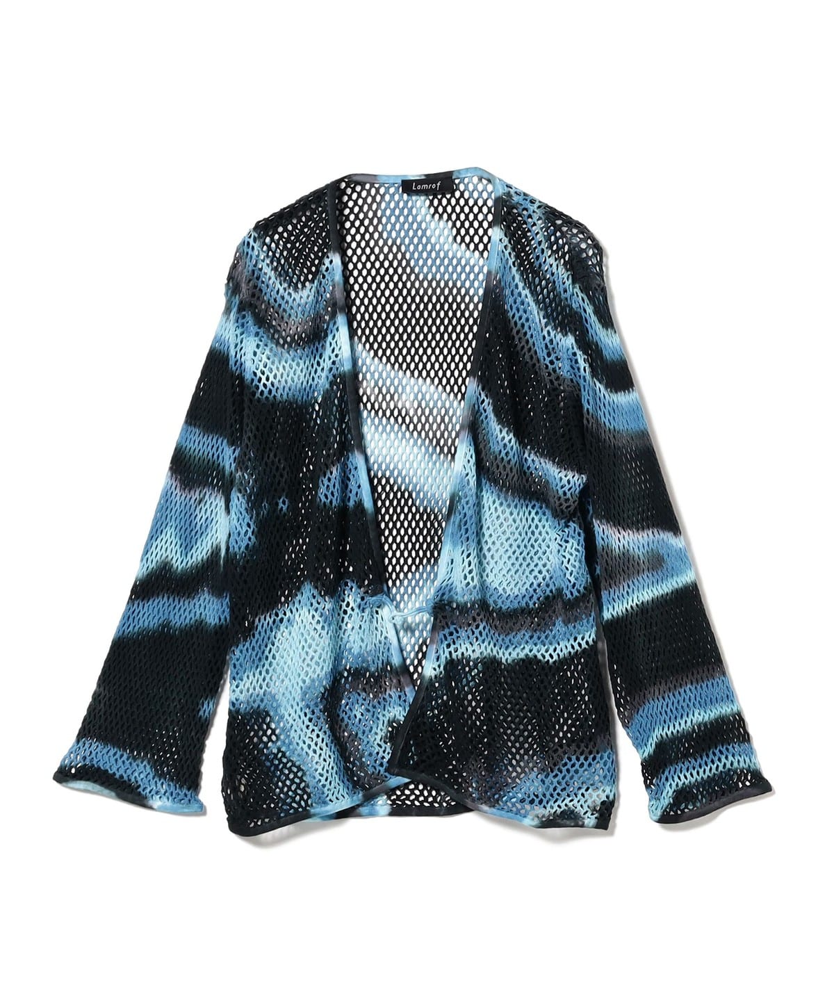 【別注】Lamrof / Ami Art Cardigan トップス MEN Black x Blue ONE SIZE 【別注】Lamrof / Ami Art Cardigan トップス MEN Black x Blue ONE SIZE