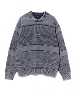 ワイドフィット フェード コットン クルーネック