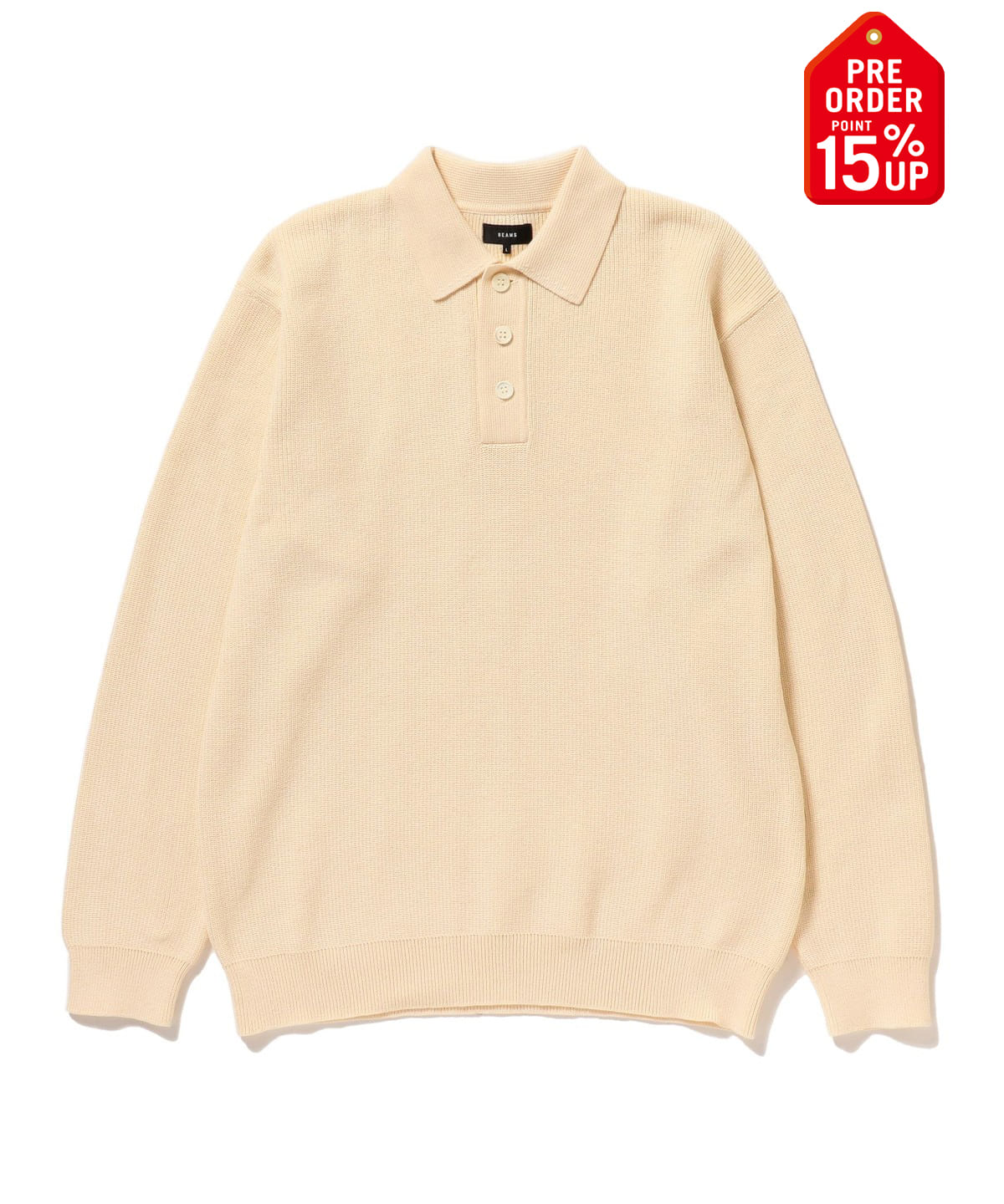 【+15%ポイントUP】12ゲージ アゼ ニットポロ トップス MEN NATURAL S 【+15%ポイントUP】12ゲージ アゼ ニットポロ トップス MEN NATURAL S