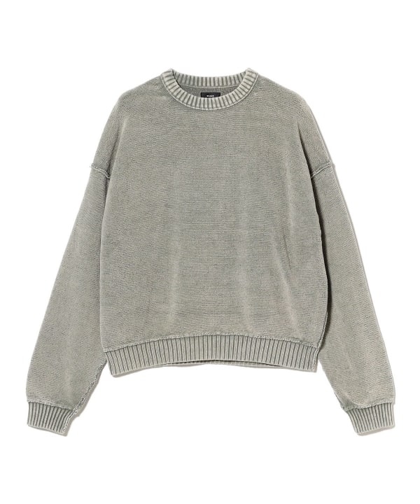 BEAMS（ビームス）7ゲージ フェード クルーネック ニット（トップス