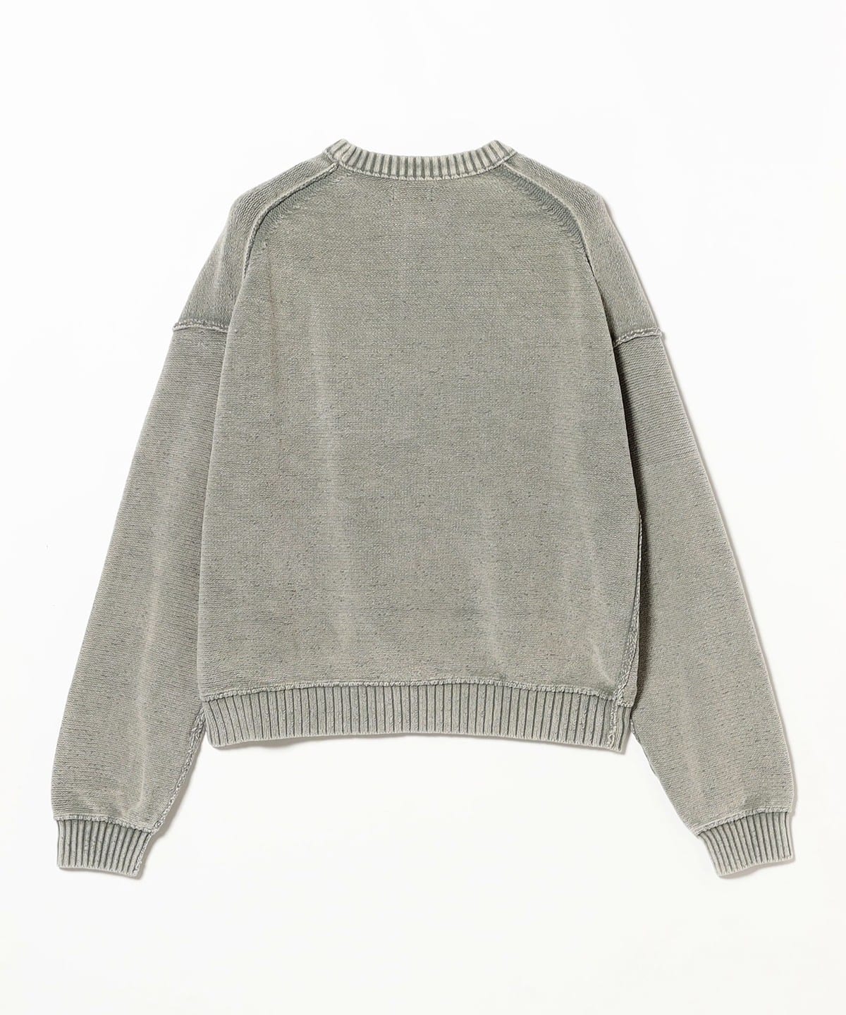 BEAMS（ビームス）7ゲージ フェード クルーネック ニット（トップス