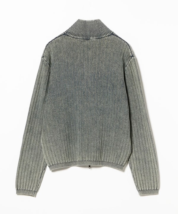 BEAMS（ビームス）リラックスフィット フェード スタンド フルジップ