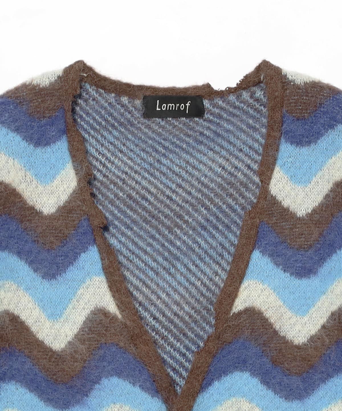 BEAMS（ビームス）Lamrof / Wave Mohair Cardigan（トップス