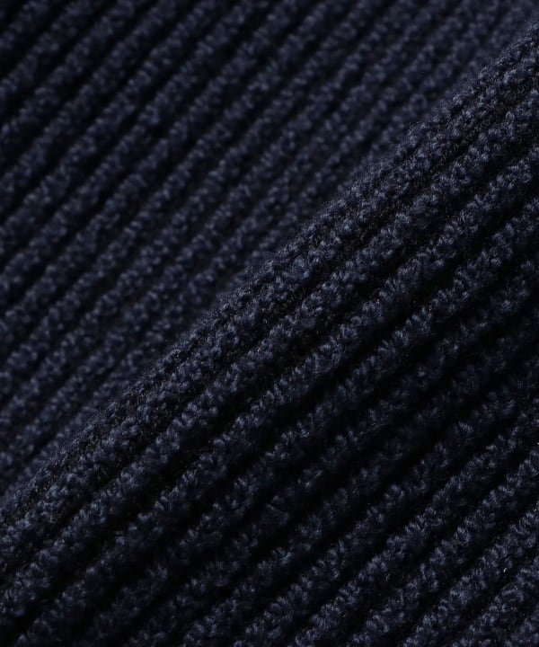 STONE ISLAND / Rib Half-Zip Knit