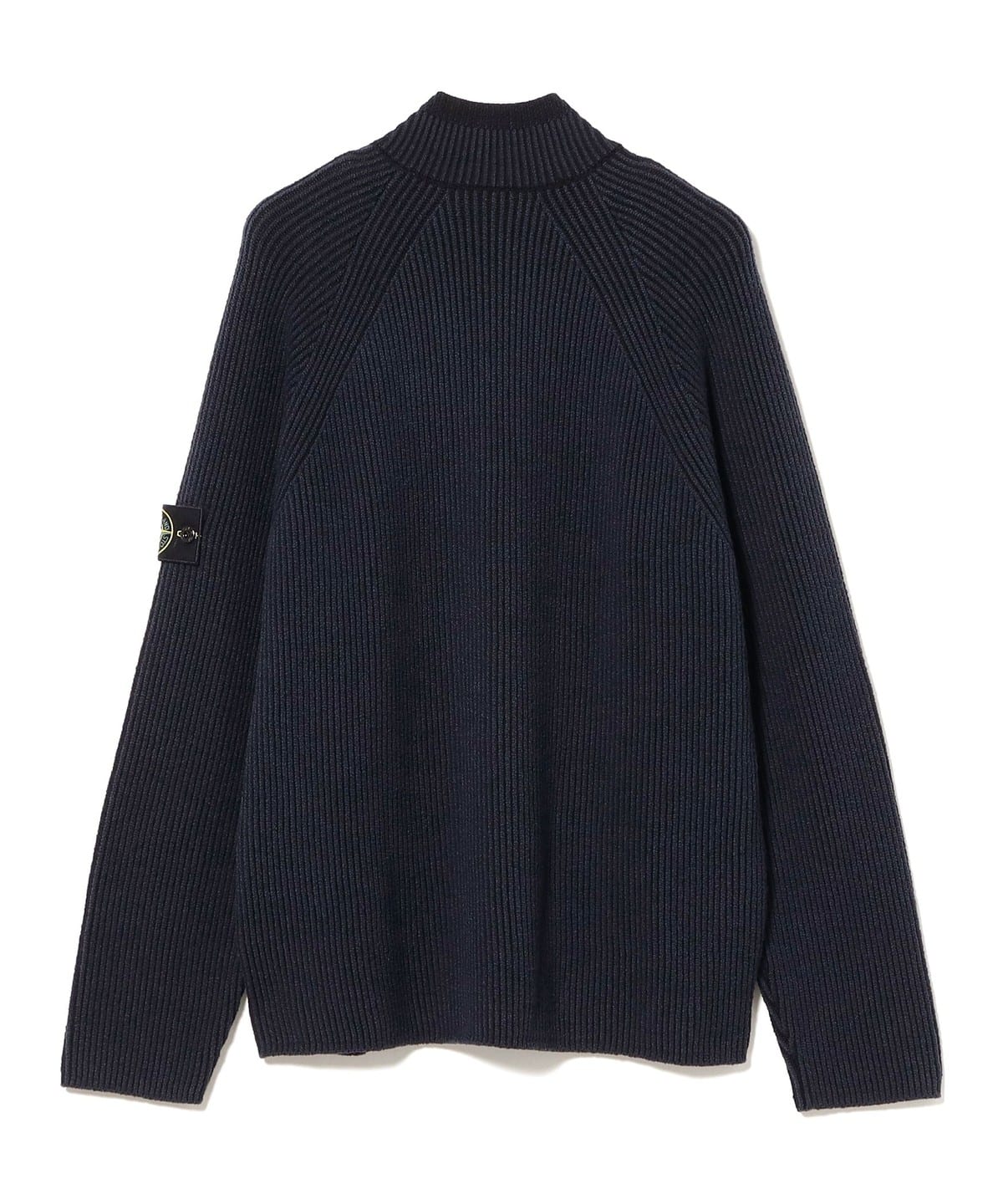 BEAMS（ビームス）STONE ISLAND / Rib Half-Zip Knit（トップス ニット
