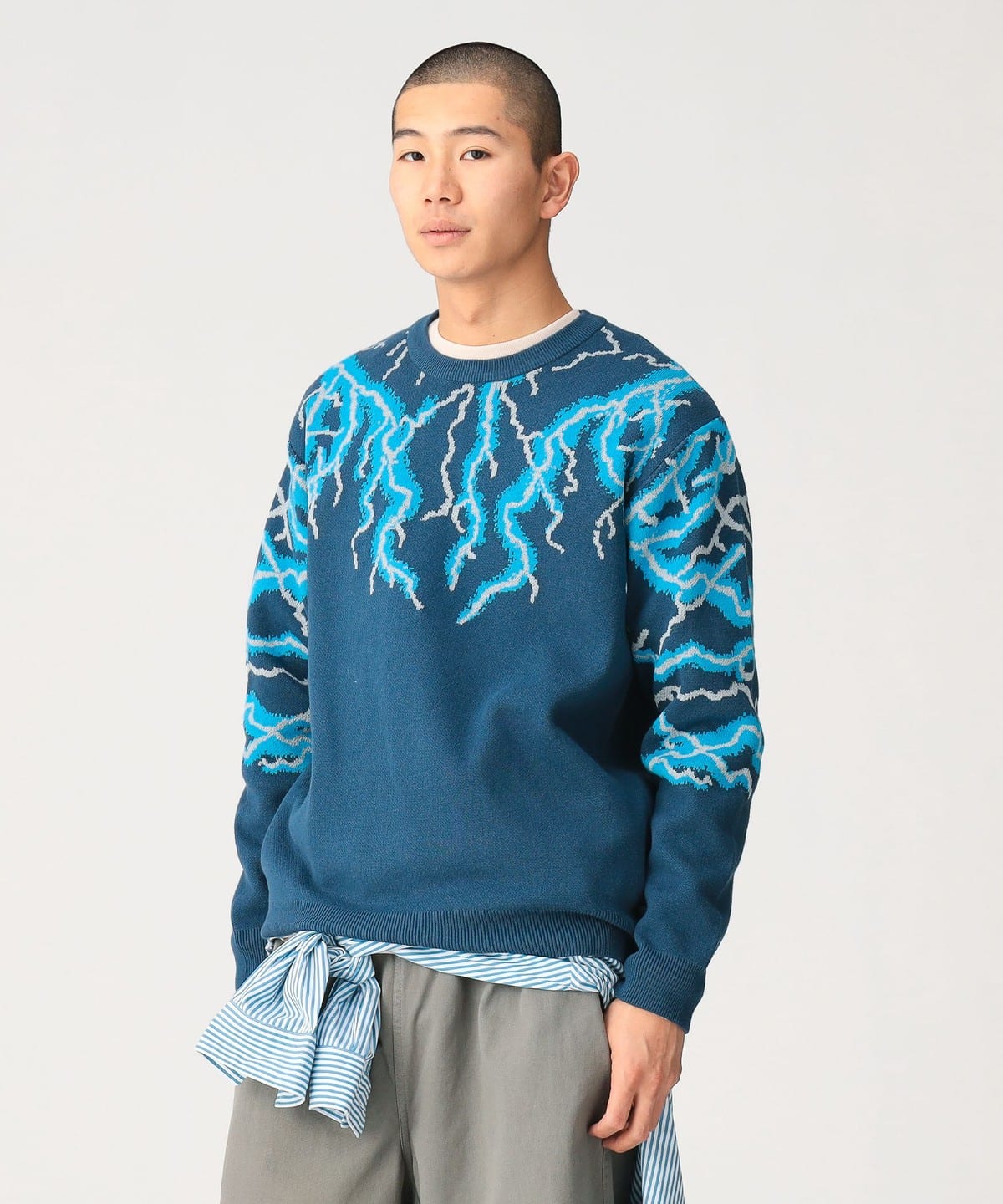 BEAMS（ビームス）12 Gauge Thunder Crew Neck（トップス ニット
