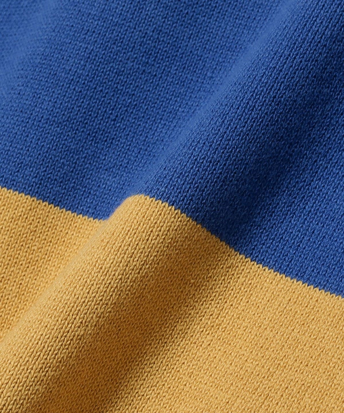 BEAMS（ビームス）7 Gauge Border Knit Rugby Shirt（トップス ニット