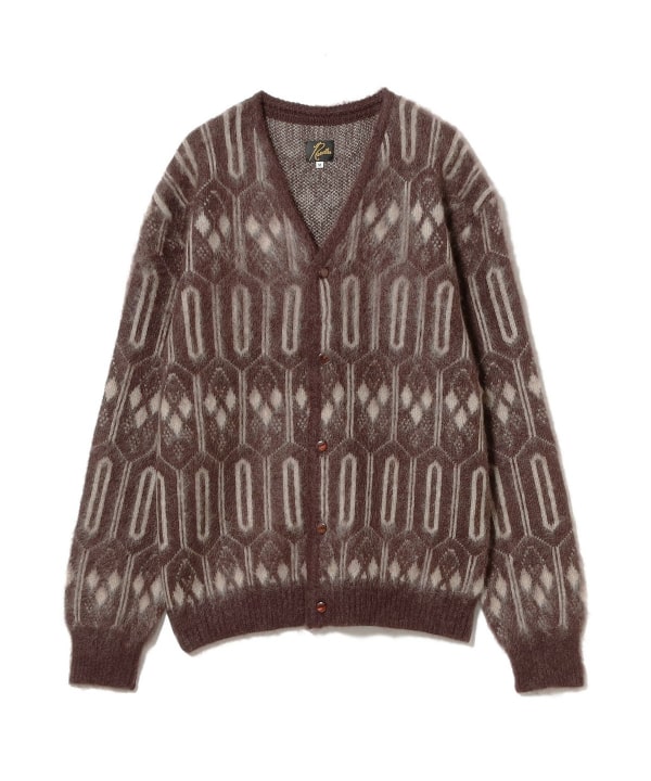 BEAMS（ビームス）NEEDLES / Mohair Cardigan - Geometric
