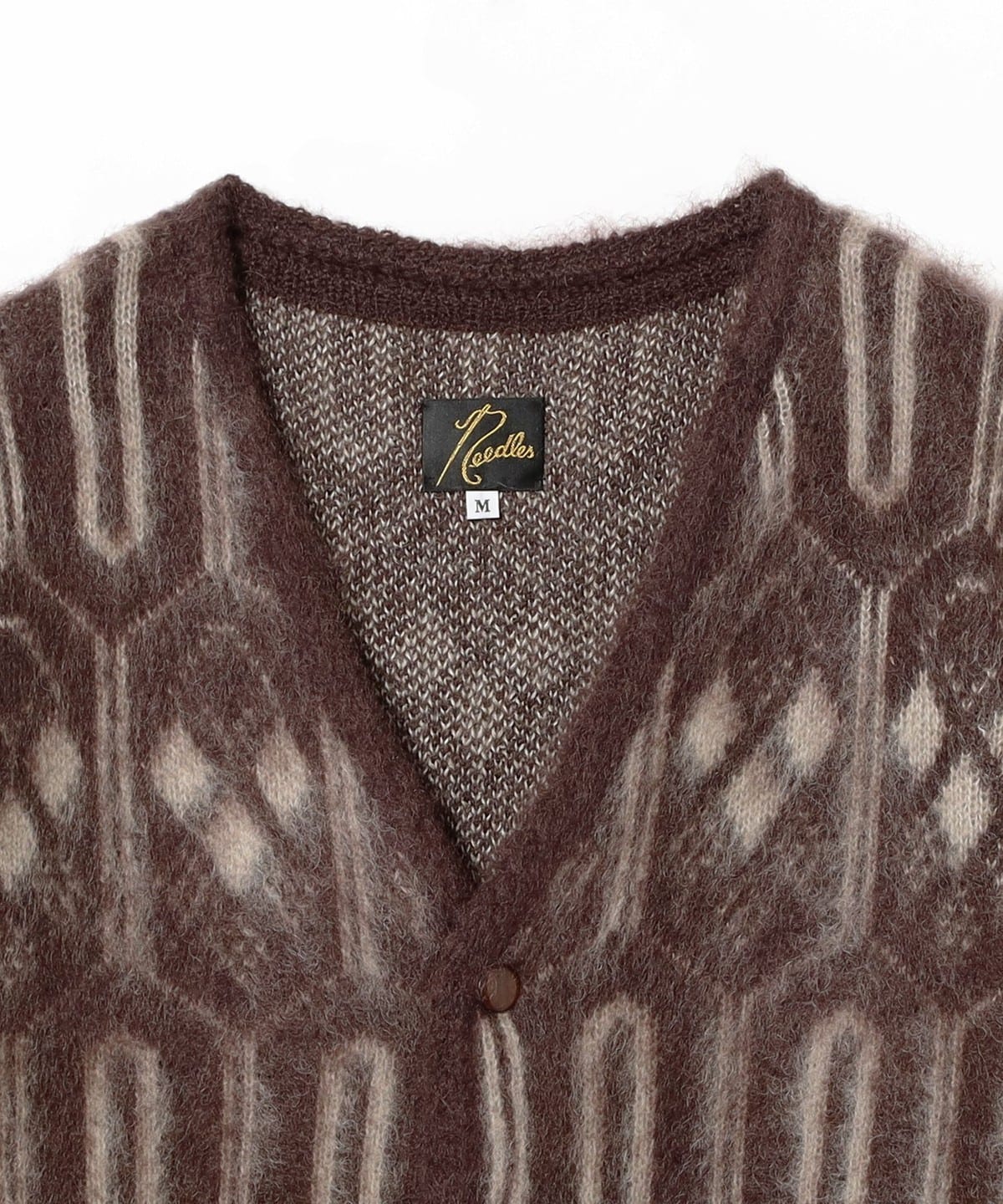 BEAMS（ビームス）NEEDLES / Mohair Cardigan - Geometric