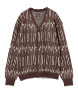 NEEDLES / Mohair Cardigan - Geometric