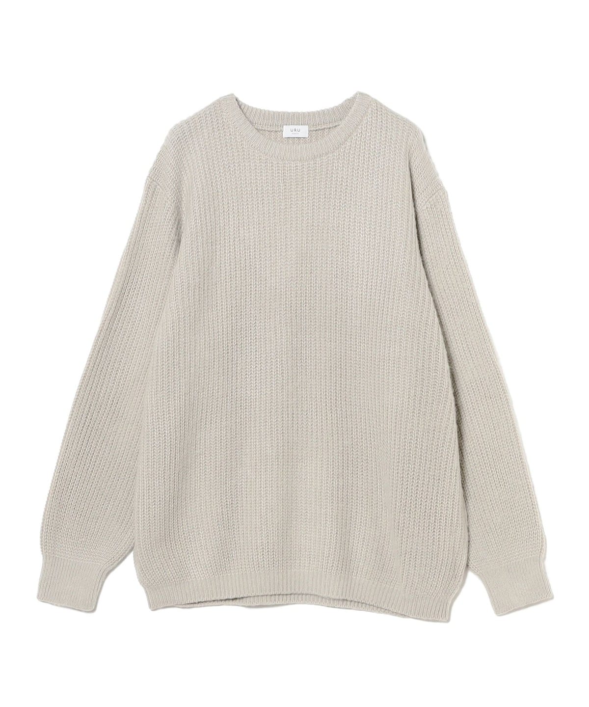 すーら★　1114 BEAMS（ビームス）URU / Crew neck knit（トップス ニット
