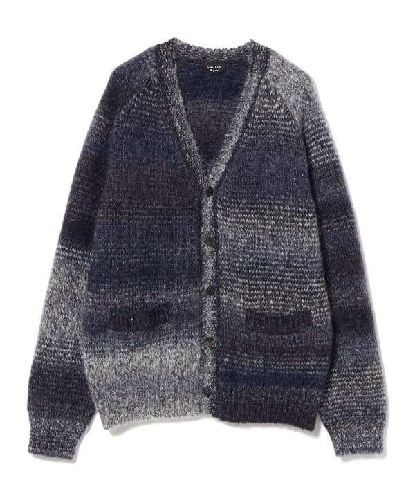 BEAMS（ビームス）UNUSED / Gradation mohair cardigan（トップス