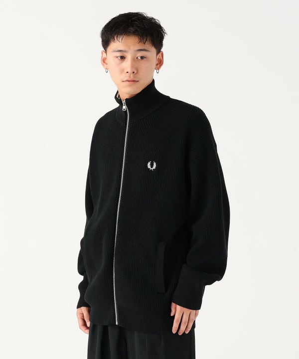 BEAMS（ビームス）【別注】FRED PERRY / ジップ カーディガン