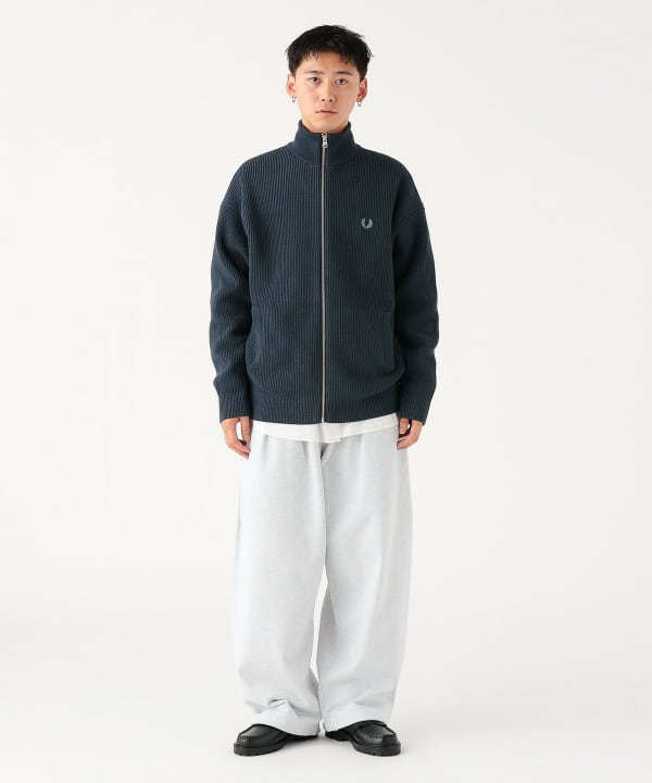 BEAMS（ビームス）【別注】FRED PERRY / ジップ カーディガン
