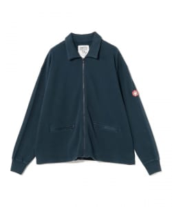 C.E / DBL KNIT COLLARED ZIP UP