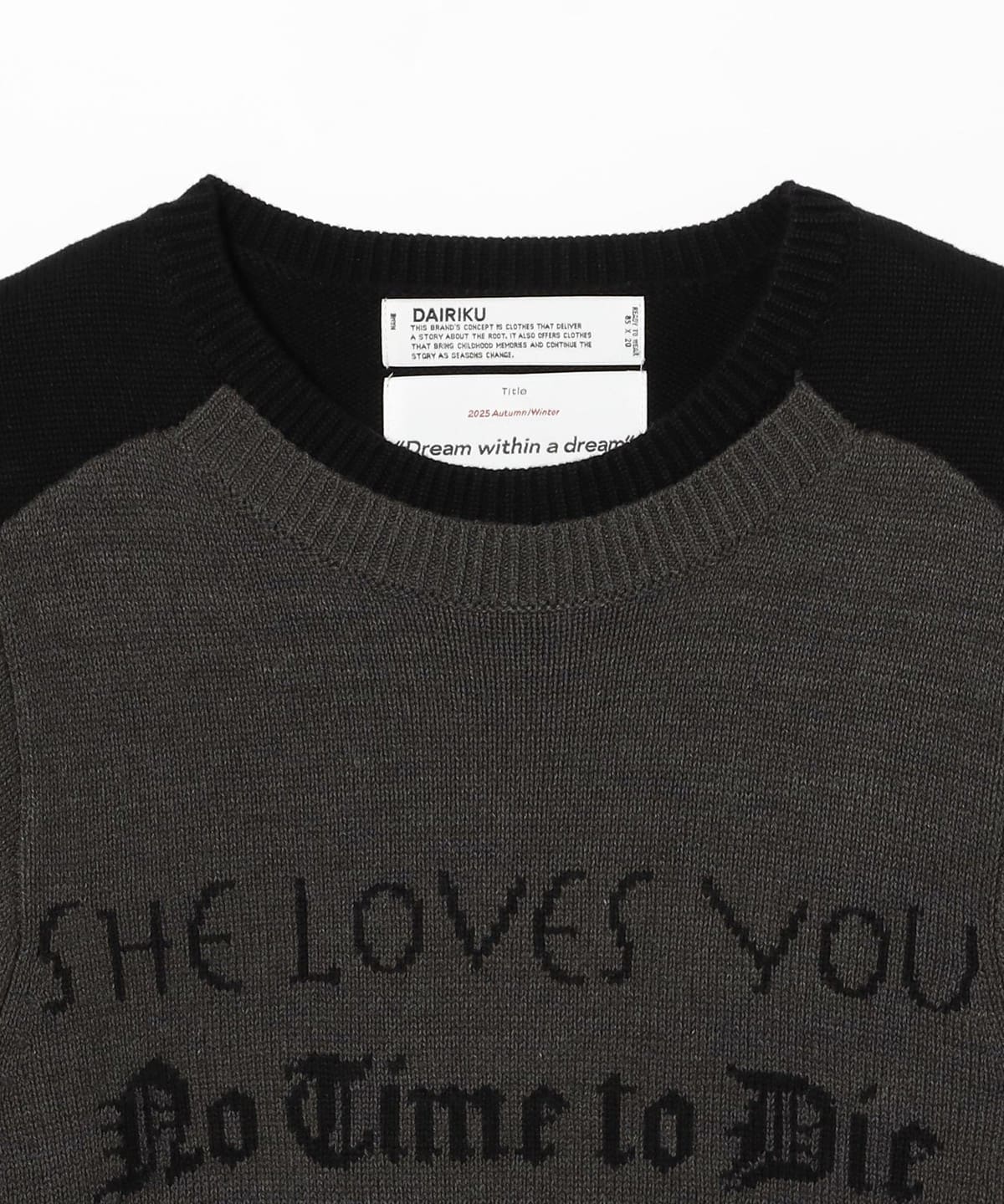 DAIRIKU ニット DAIRIKU セーター ニット / ダイリク Red-eyed Rabbit Tite Knit