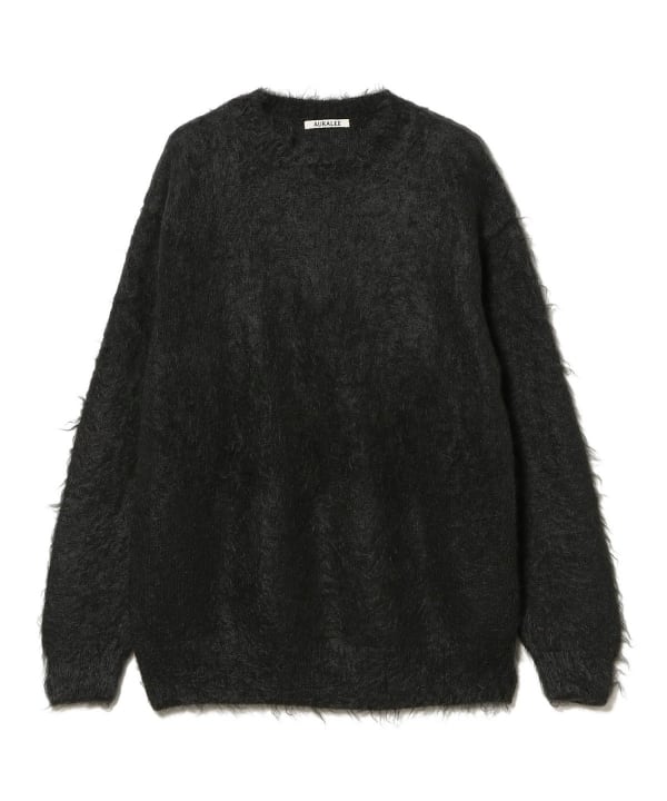 トップス AURALEE BRUSHED SUPER KID MOHAIR KNIT 5 BEAMS（ビームス）AURALEE / BRUSHED SUPER KID MOHAIR KNIT P/O