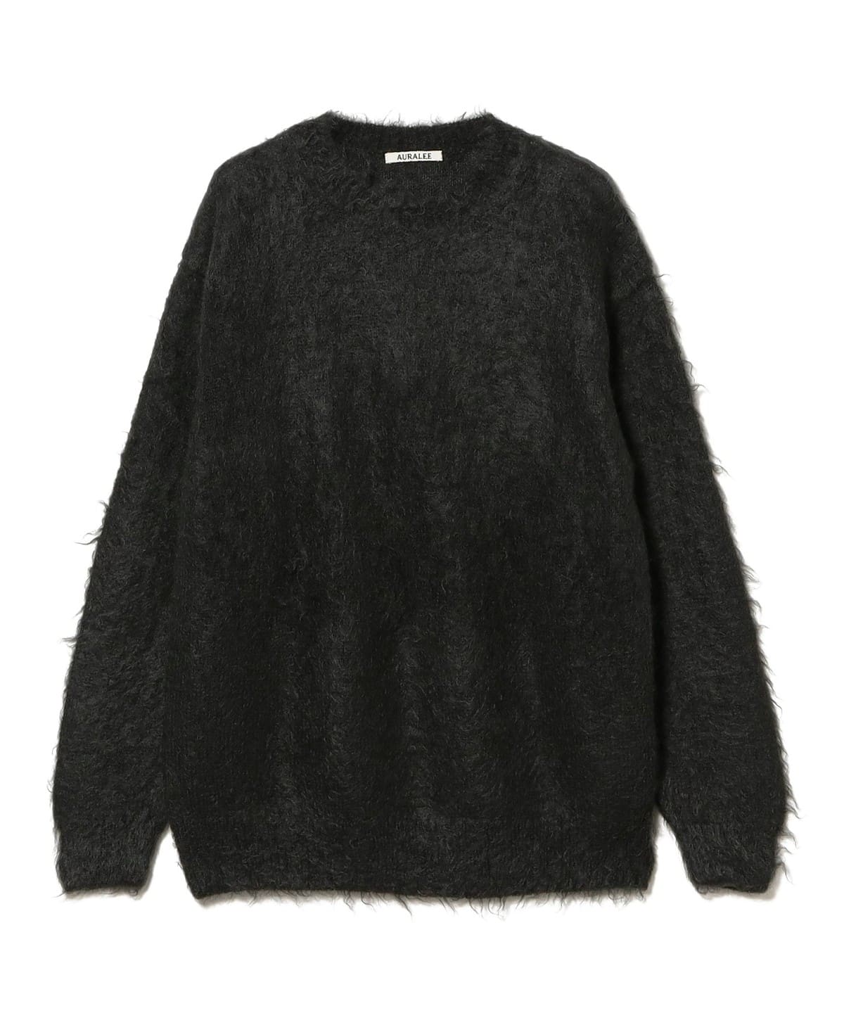 AURALEE オーラリー / BRUSHED SUPER KID MOHAIR KNIT P/O トップス MEN INK BLACK 5 AURALEE オーラリー / BRUSHED SUPER KID MOHAIR KNIT P/O トップス MEN INK BLACK 5