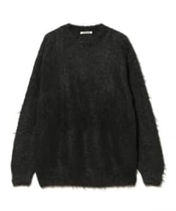 AURALEE / BRUSHED SUPER KID MOHAIR KNIT P/O
