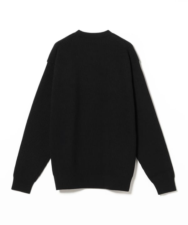 BEAMS（ビームス）AURALEE / SUPER FINE WOOL RIB KNIT P/O（トップス