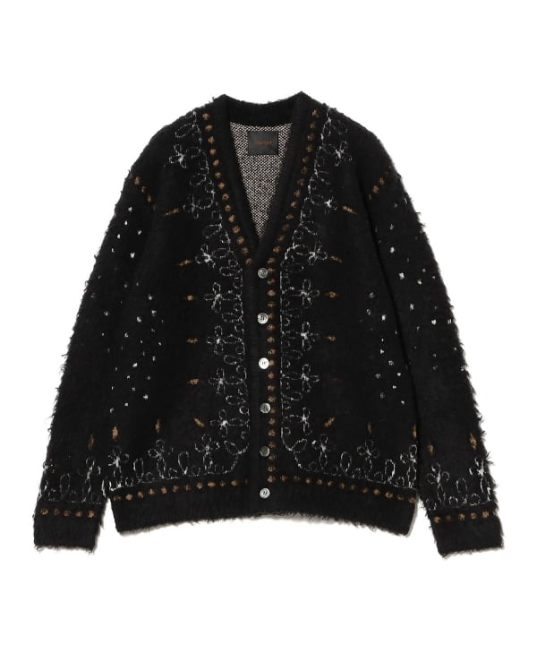 トップス Taiga Igari Oriental Cardigan Taiga Igari(タイガ イガリ)のOriental Cardigan GREENの通販