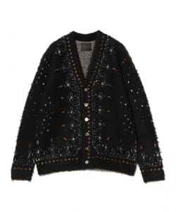 Taiga Igari / Decoration Jaquard Cardigan