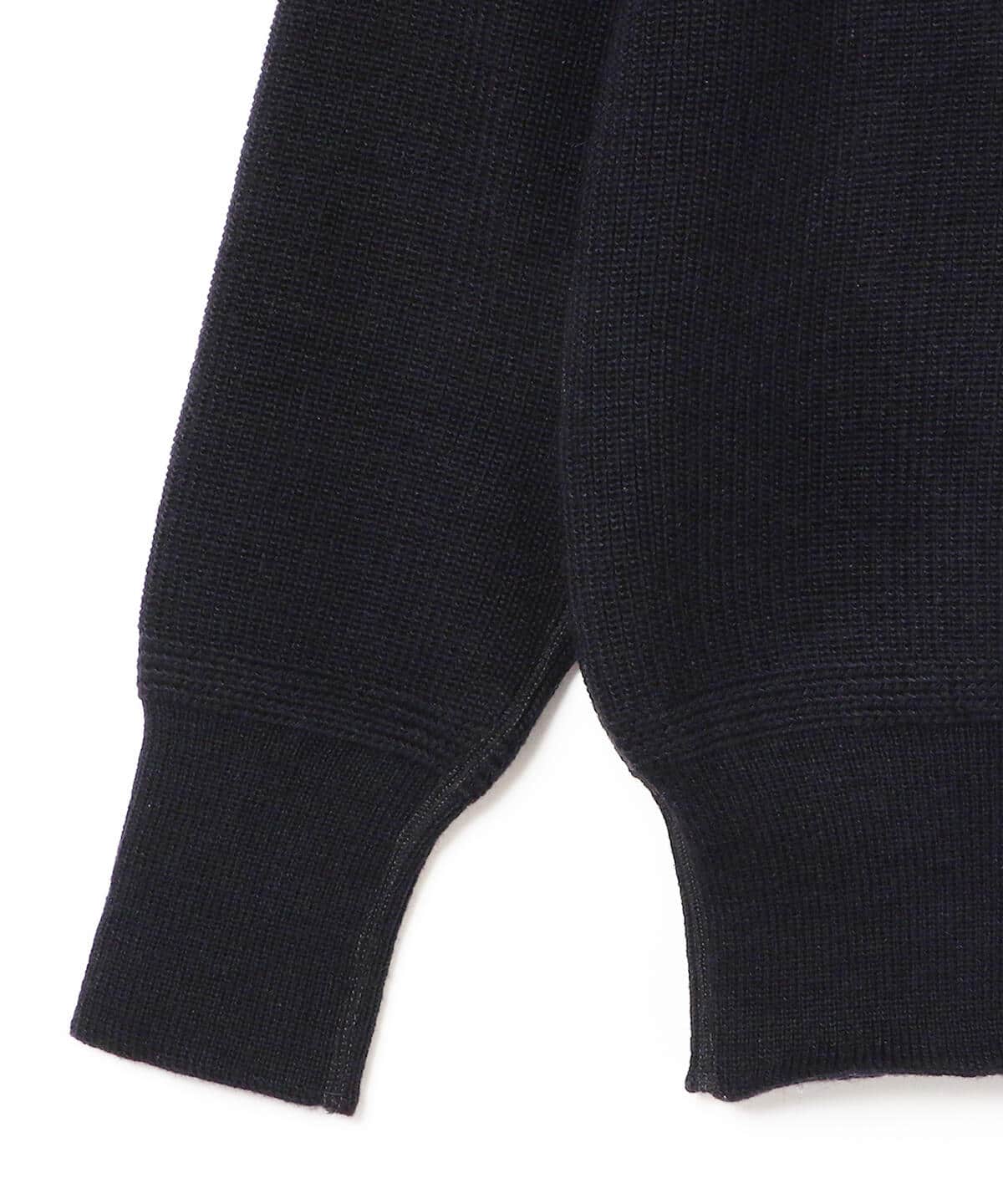 BEAMS（ビームス）BUZZ RICKSON'S / A-1 Mechanics sweater Navy