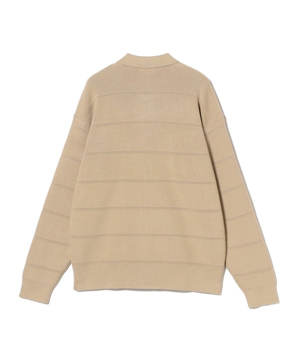 BEAMS（ビームス）【別注】LACOSTE / ジップ カーディガン