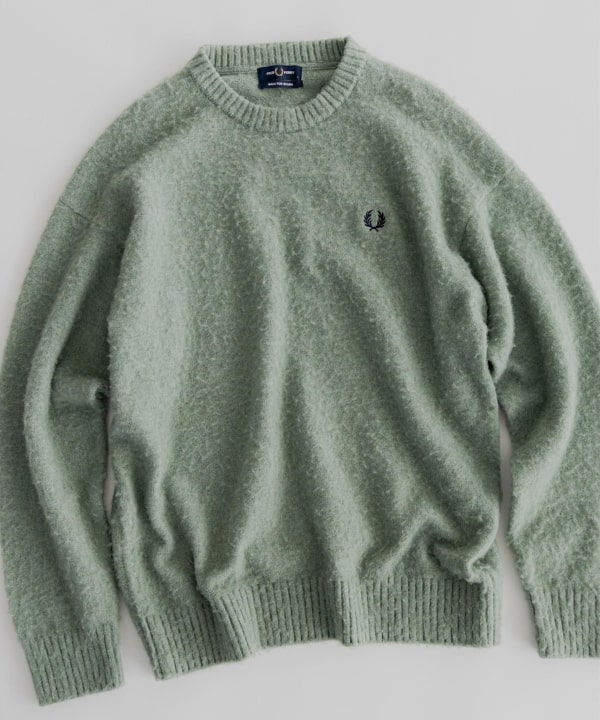BEAMS（ビームス）【別注】FRED PERRY / フラッフィー クルー