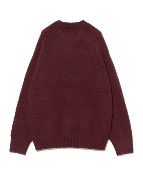 【別注】FRED PERRY / BEAMS フラッフィ クルーネック ニット BEAMS（ビームス）【別注】FRED PERRY / フラッフィー クルー