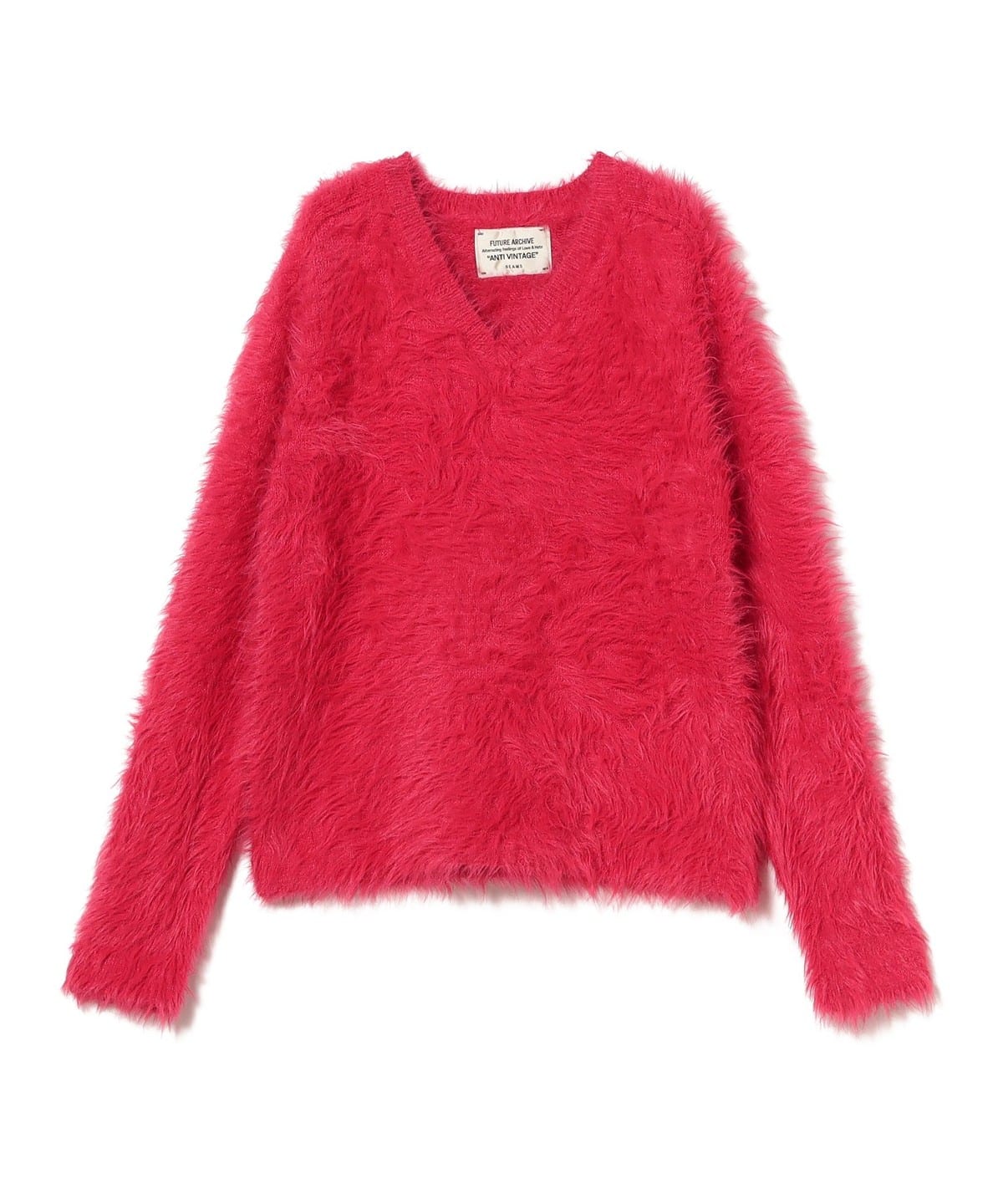 BEAMS（ビームス）FUTURE ARCHIVE / SHAGGY VNECK KNIT