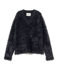 FUTURE ARCHIVE / SHAGGY VNECK KNIT