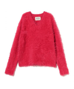 FUTURE ARCHIVE / SHAGGY VNECK KNIT