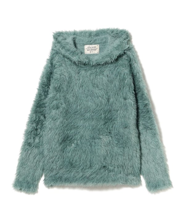 beams future archive shaggy knit モヘアニット BEAMS（ビームス）FUTURE ARCHIVE / SHAGGY KNIT HOODIE（トップス