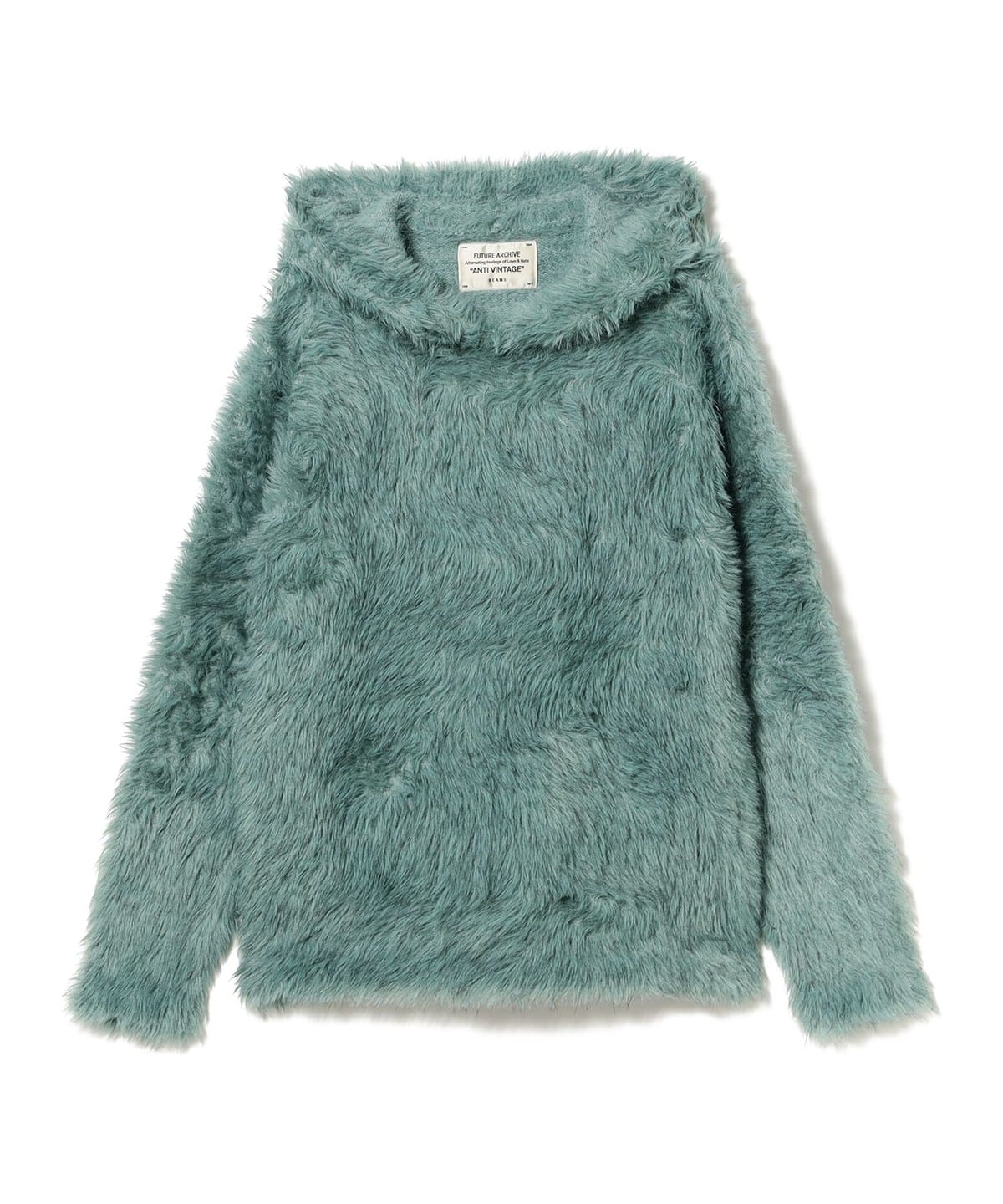 BEAMS（ビームス）FUTURE ARCHIVE / SHAGGY KNIT HOODIE（トップス